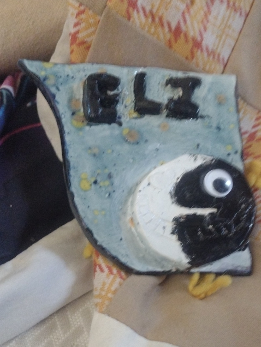 Handmade Ceramic Shelf Decor